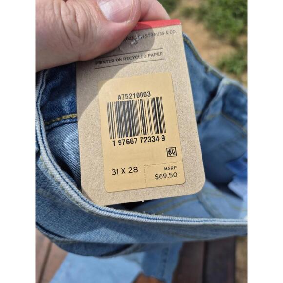 Levi's 721 High Rise Skinny Utility Women's Jeans 31x28 $69 MSRP NWT - Picture 9 of 9